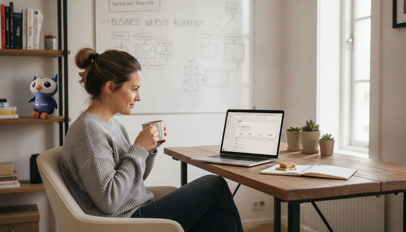 How to make a business website